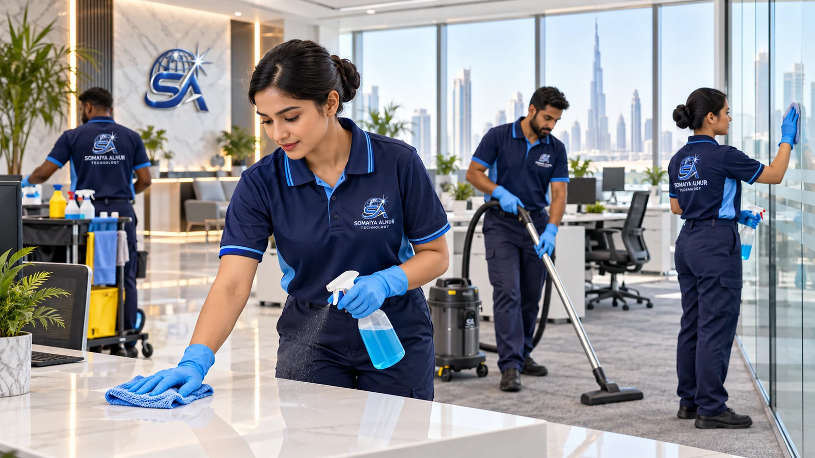Office cleaning